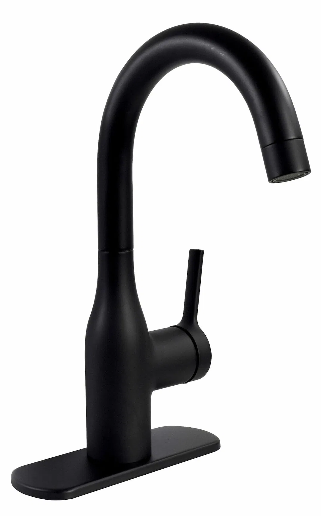 PF231710 – VALTERRA LLC Faucet, Use For Bar/ Lavatory Slimline 11 Inch Height Hi-Arc Spout Single Lever Handle Matte ...